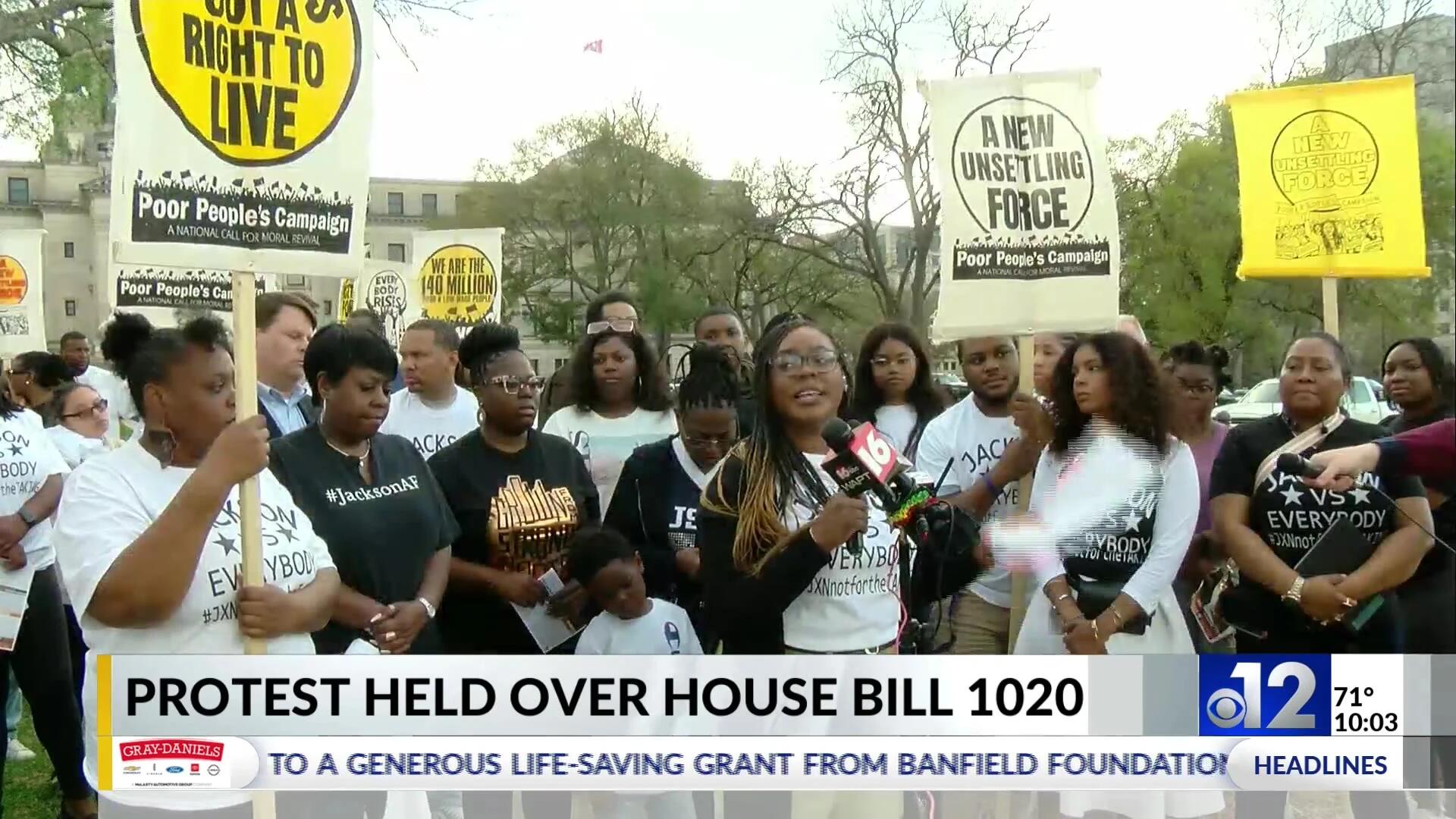 Protest-held-over-House-Bill-1020-in-Jackson